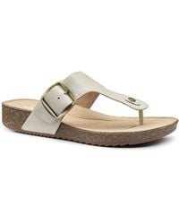 Hotter - Resort Toe Post Sandals - Lyst