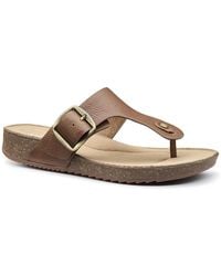 Hotter - Resort Wide Sandals - Lyst