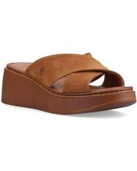 Hush Puppies - Bobbi Wedge Sandals - Lyst
