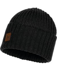Buff Rutger Knitted Hat - Black