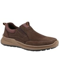 Hush Puppies - Arthur Slip On Shoes Nubuck - Lyst