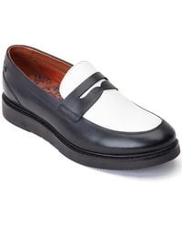 Base London - Sid Penny Loafers - Lyst