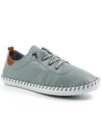 Lunar - St Ives Plimsoll Trainers - Lyst