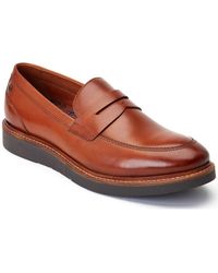 Base London - Sid Penny Loafers - Lyst