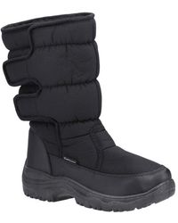 Cotswold - Quilted Velcro Snow Boots - Lyst