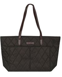 Barbour - Quilted Tote Bag - Lyst