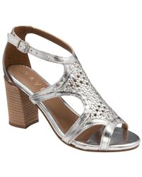 Ravel - Coreen Heeled Sandals Colour: Metallic - Lyst