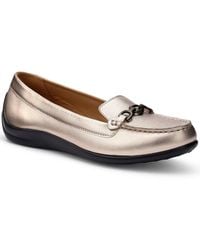 Hotter - Dover Wide Fit Loafers - Lyst