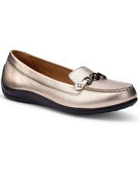 Hotter - Dover Wide Fit Loafers - Lyst