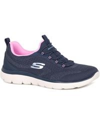 Skechers - Mesh Knit Sneakers - Lyst