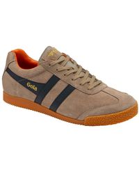 Gola - Harrier Suede Casual Trainers Colour: Rhino - Lyst