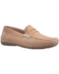 hush puppies men's taylor slip on leather casual shoes