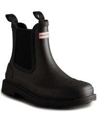 HUNTER - Commando Short Wellingtons - Lyst