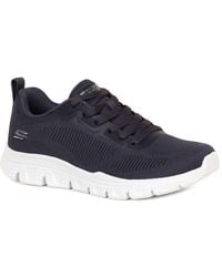 Skechers - Bob Sport B Lite Lace Trainers - Lyst