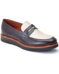 Base London - Sid Penny Loafers - Lyst