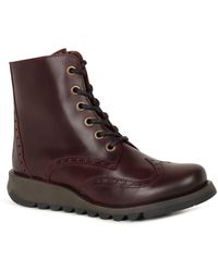 Fly London - Sarl Biker Boots - Lyst
