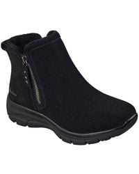 Skechers - Easy Going Urban Zip Ankle Boots - Lyst