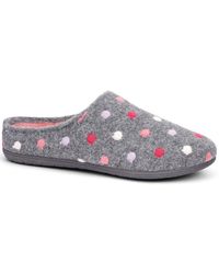 Hotter - Dotty Slippers - Lyst