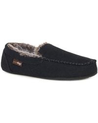 Goodyear - Full Leather Slip-On Slippers - Lyst