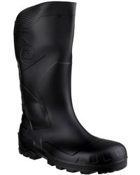 Mens Shoes Boots Wellington and rain boots Dunlop Pricemastor Wellington Boot White Green 23164 for Men 