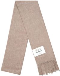 Barbour - Plain Lambswool Scarf - Lyst