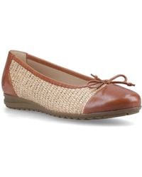 Hush Puppies - Laurie Toe Cap Ballerinas - Lyst