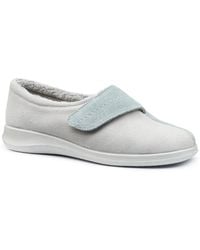 Hotter - Wrap Faux Fur Lined Slippers - Lyst
