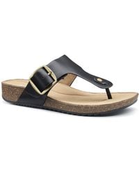 Hotter - Resort Wide Sandals - Lyst
