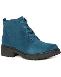 Waldläufer - Lucille Ankle Boots Colour: Petrol (Largo) - Lyst