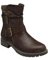 Lotus - Jemma Biker Boots - Lyst