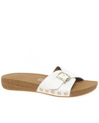 Fitflop - Fitflop Iqushion Adjustable Buckle Sandals - Lyst