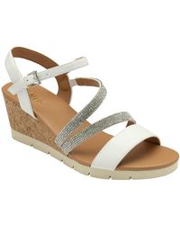 Lotus - Goldie Wedge Sandals - Lyst