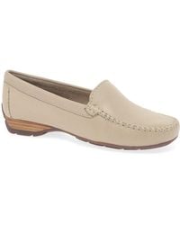 Charles Clinkard - Sun Ii Womens Moccasins Women's Loafers / Casual Shoes In Beige - Lyst
