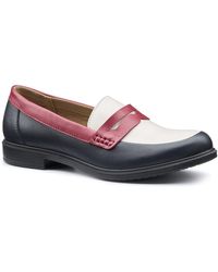 Hotter - Dorset Penny Style Loafers - Lyst