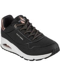 Skechers - Uno Shimmer Away Trainers - Lyst