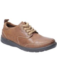 Hush Puppies Apollo Casual Lace Up Shoes - Brown