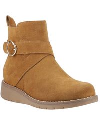 Hush Puppies - Lyra Buckle Boots - Lyst