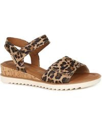 Tamaris - Iris Low Wedge Sandals - Lyst