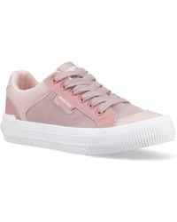 Rocket Dog - Cheery Blocked Fabric Trainers - Lyst