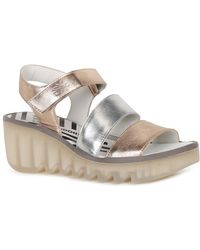 Fly London - Bexy Wedge Heel Sandals - Lyst