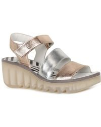 Fly London - Bexy Wedge Heel Sandals - Lyst