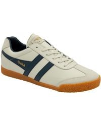 Gola - Harrier Leather Trainers - Lyst