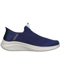 Skechers - Ultra Flex 3.0 Smooth Step Wide Trainers - Lyst