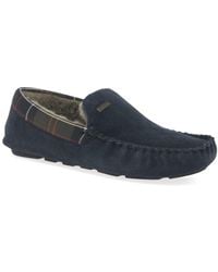 Barbour - Monty Full Moccasin Slippers - Lyst