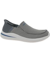 Skechers - Delson Cabrino Slip In Shoes - Lyst