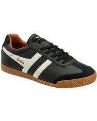 Gola - Harrier Leather Trainers - Lyst