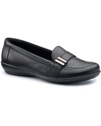 Hotter - Clay Wide Fit Loafers - Lyst