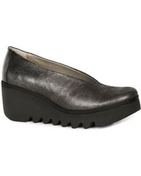 Fly London - Beso Wedge Heel Shoes - Lyst