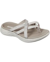 Skechers Flip-flops and slides for Women - Up to 50% off at Lyst.co.uk