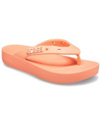 croc thong sandals